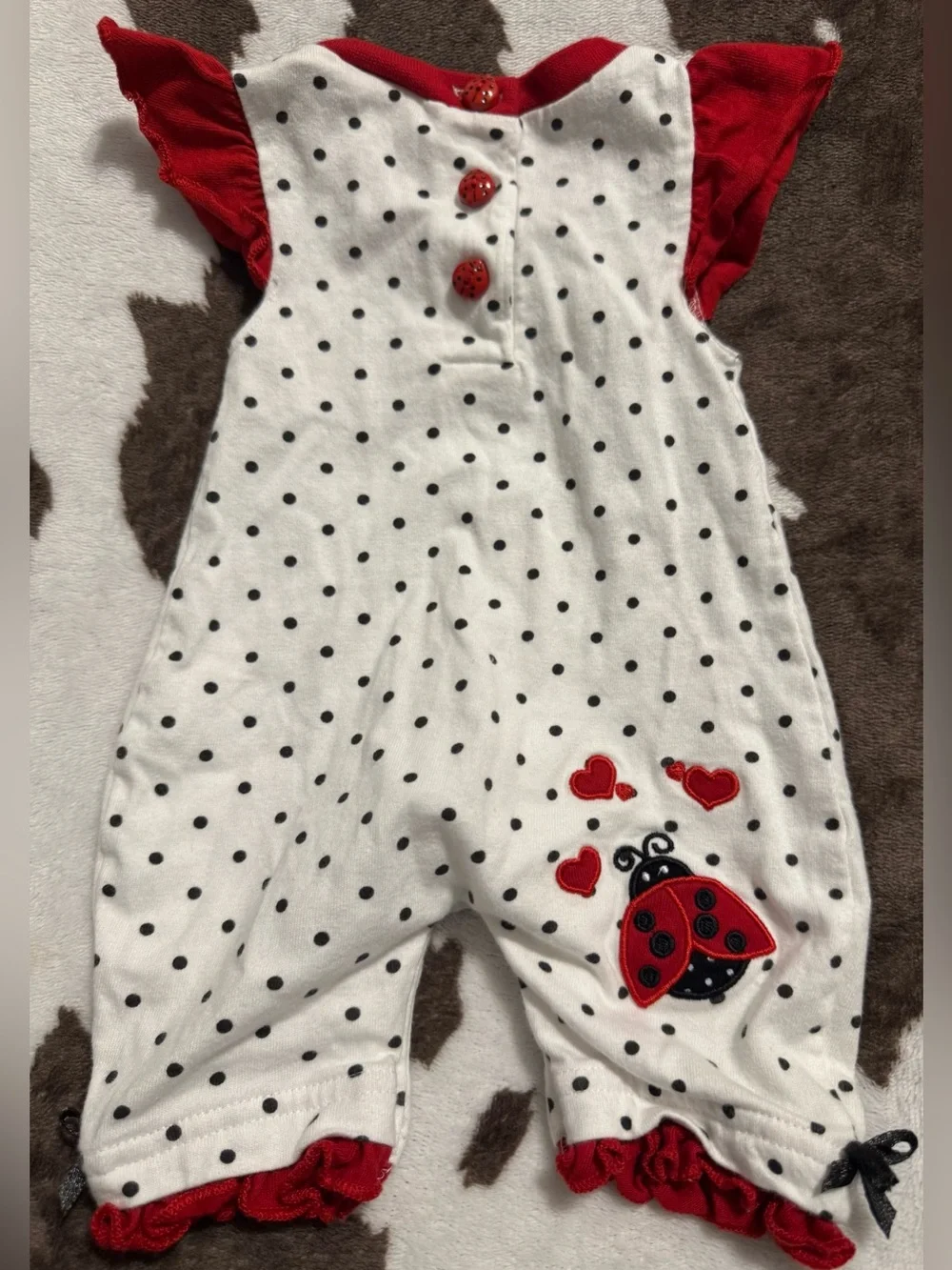 Polka Dot Ladybug Outfit